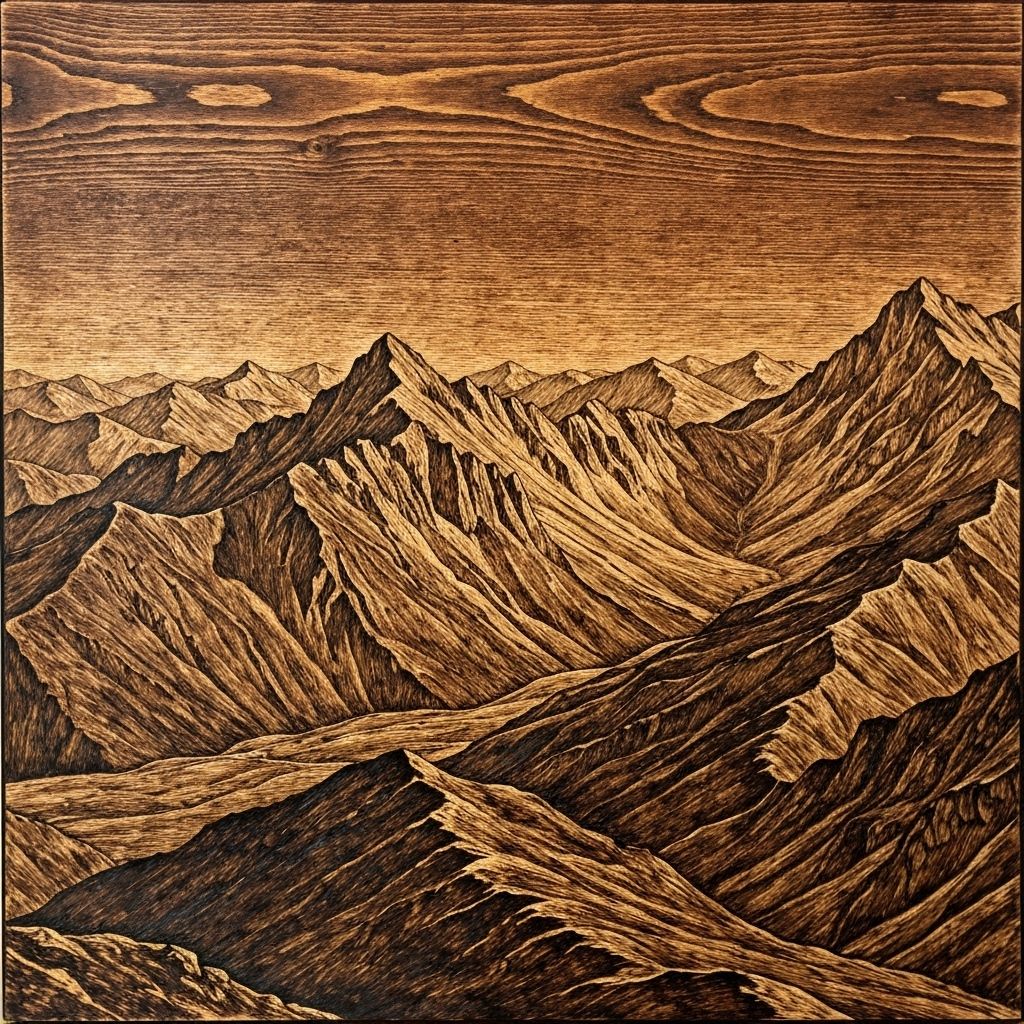Mountain Range Wall Art